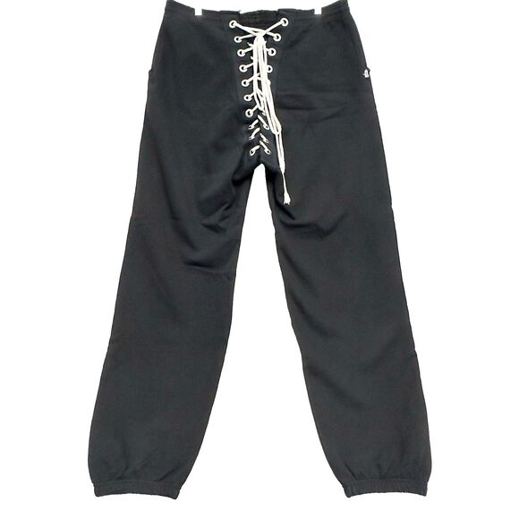 Samaria Leah Nicki Sweatpants XXL Black Lace-Up Back Joggers Hip Hop Streetwear - Picture 4 of 11